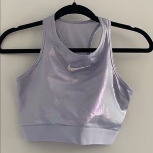 Iridescent Nike sports bra